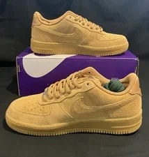 NIke SB Mensz 8.5 Air Force 1 "Flax" W/ Gum Bottom HM8517-200 3