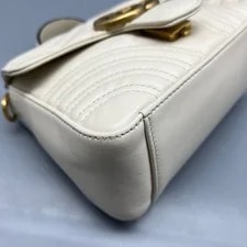 Gucci GG Marmont Mini Quilted Top Handle Crossbody Duty P 3