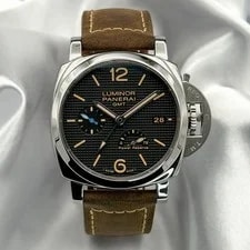 Panerai Luminor PAM01537 Hobnail GMT 1950 3 Days 42mm Power Reserve Box Papers 2