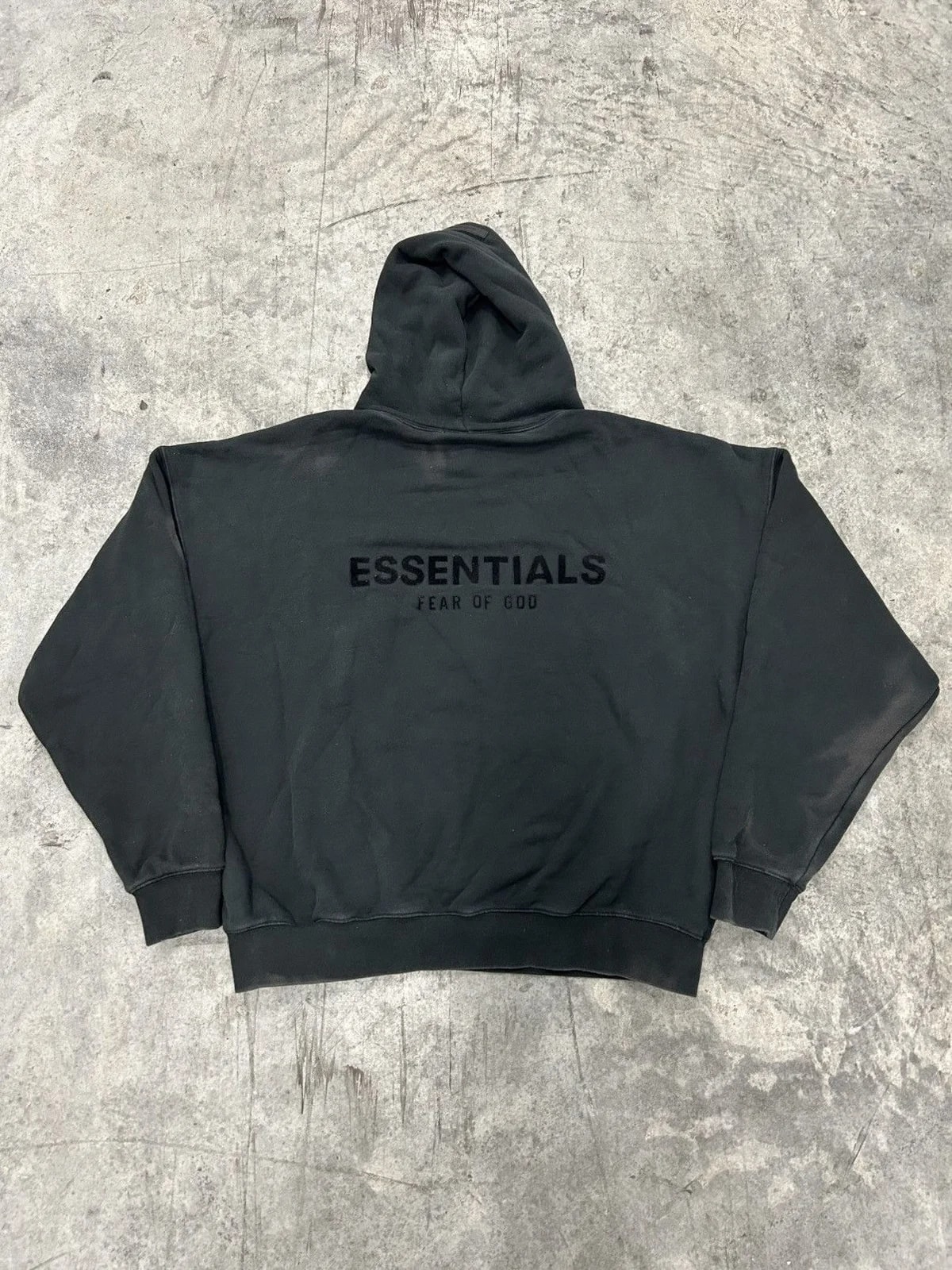 Fear of God — Fear of God Essentials Hoodie Faded — streetwear — resale