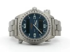Breitling Emergency Titanium Blue Dial 43MM Quartz Analog/Digital E76321 2