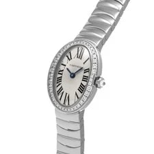Cartier Baignoire Mini WB520025(3098) Silver WhiteGold Quartz 18.5mm #W549 2