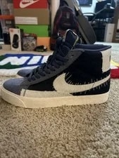 Nike SB Zoom Blazer Mid PRM Sashiko Mystic Skate Shoe 2