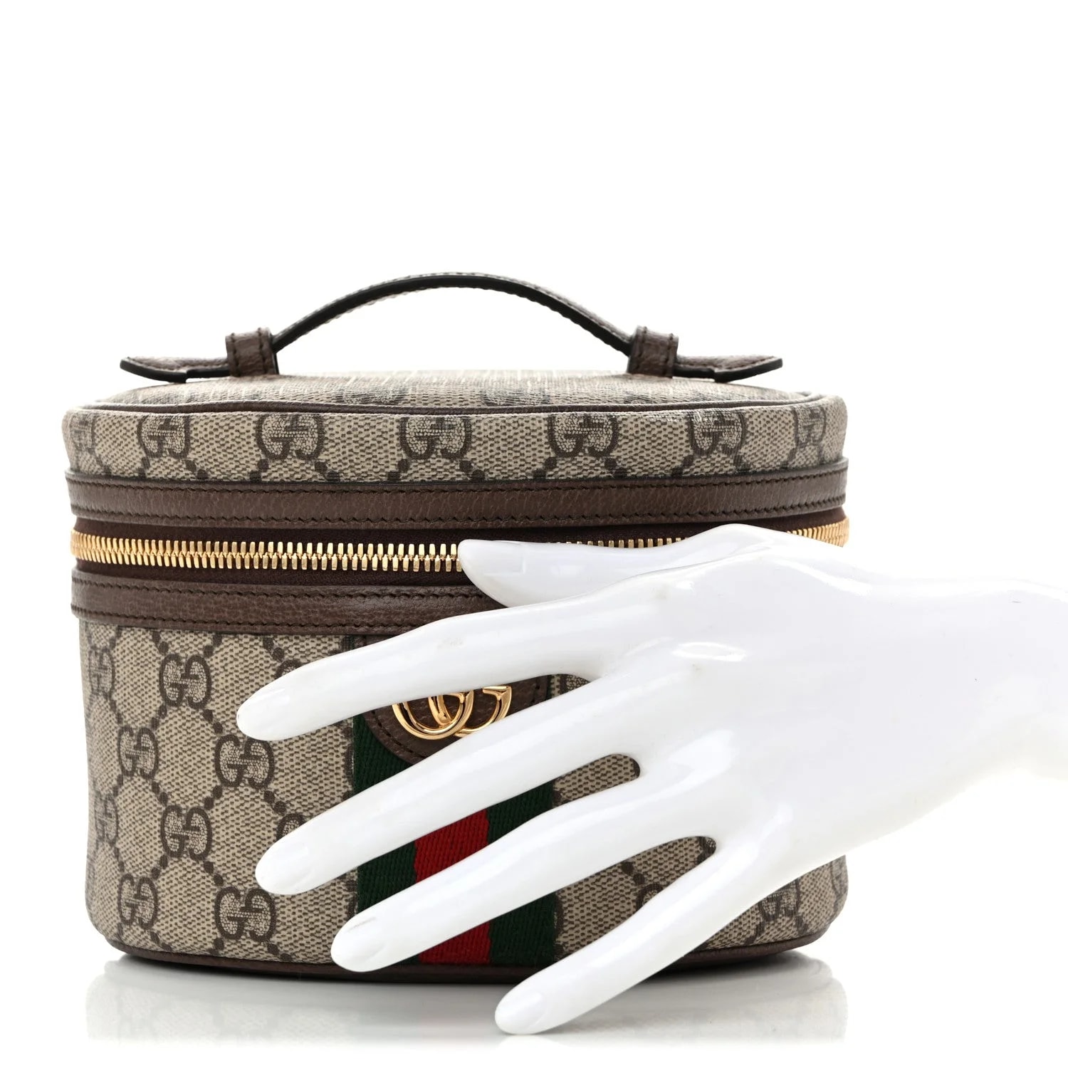 Textured Web Ophidia Vanity Cosmetic Case New Acero 2