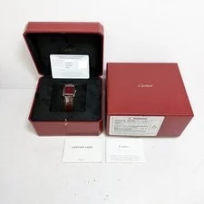 Cartier Tank Must Large WSTA0054 25.5X37.7MM Red Steel Box Paper 2