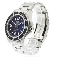 Breitling Superocean 44 A17367 44mm SS Black #C5821 2