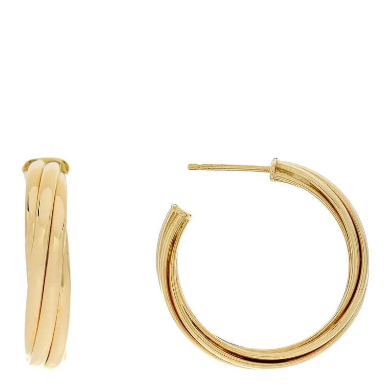 Tiffany & Co. — 18K Yellow Gold Paloma Picasso Small Melody Hoop — Jewelry — resale