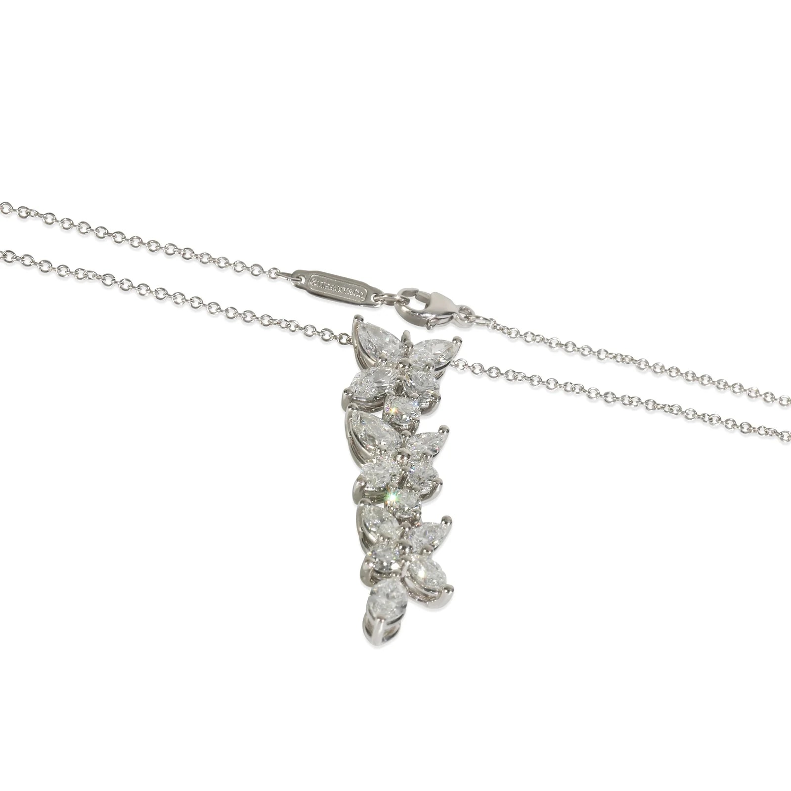 Tiffany & Co. Victoria Mixed Cluster Drop 950 3