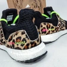 Adidas US 13 Leopard Run Retro UltraBoost DNA New 4