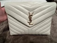 Saint Laurent Large Lou Monogram Worn Once Excellent Cond 3
