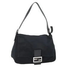 Fendi — Fendi Mamma Baguette Cotton Auth 184302 — Handbag — resale