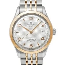 Tudor — Tudor 1926 REF.91451-0001 Automatic Winding Date Silver Ss/pink Gold — Watch — resale