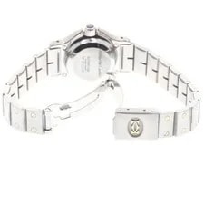 Cartier Santos Octagon SM 24mm SS White #C20392 4