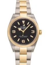Rolex — Rolex Explorer36 124273 Yellow Gold / Stainless Steel 36mm Polished 2022 #KMW447 — Watch — resale