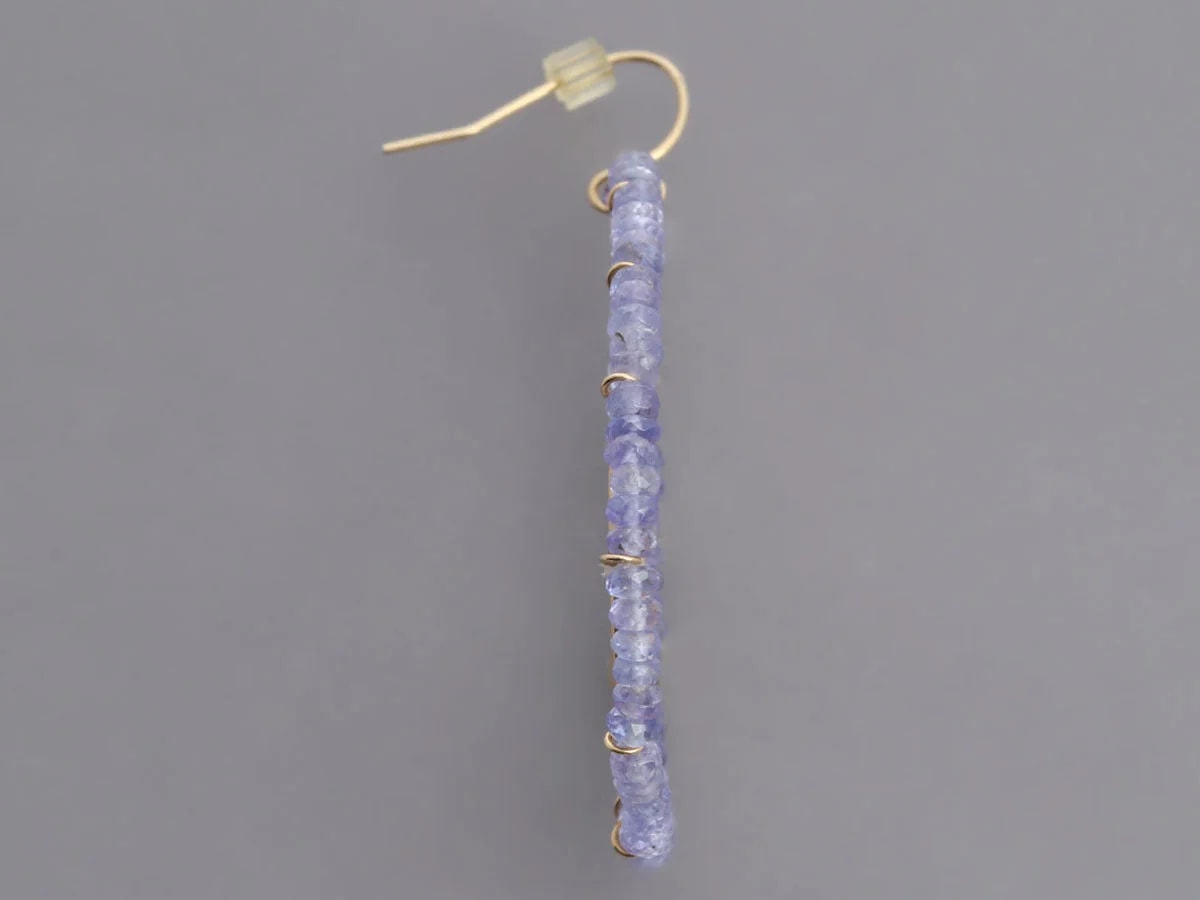 14K Yellow Gold and Bead Pierced Drop 3