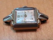 Vtg Lady Omega 17 Jewels Gold Plated Grade#244 Cocktail 4