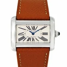 Cartier — Cartier Mini Tank Divan W6300255 Ivory — Watch — resale
