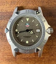 TAG Heuer 1500 Professional Granite Dial WD1211-K-20 Quartz 37mm 200m 2