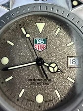 TAG Heuer 1500 Professional Granite Dial WD1211-K-20 Quartz 37mm 200m 3