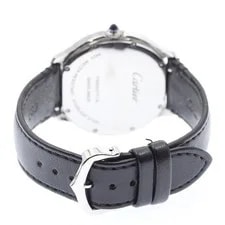 Cartier Mastroond WSRN0031 36mm SS Leather Silver Dial Quartz #C400 3
