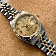 1991 Rolex Datejust Diamond Dial 69173 - Jubilee Band + Box + Papers 2