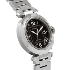 Cartier Pasha C W31043M7 ( 2324) 35mm Stainless Steel Black #WW4868 3