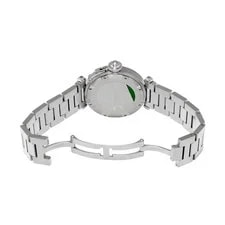 Cartier Pasha C W31043M7 ( 2324) 35mm Stainless Steel Black #WW4868 4