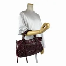 Auth Balenciaga the First 2Way r62 3