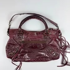 Auth Balenciaga the First 2Way r62 4