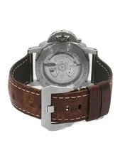 Panerai Luminor PAM01367 Stainless Steel Leather 40mm Box and Papers #TW080 3