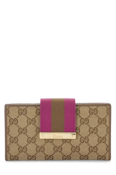 Gucci — Original Web Bar Wallet — Accessory — resale