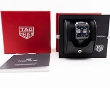 Tag Huer Monaco 39mm cbl2111-0 Blue Dial Blue Alligator Strap 2