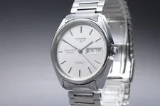 Near Longines Admiral Fiver Star L7.634.4 Day Date Silver Auto 4