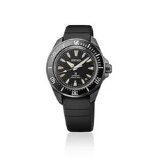 Seiko Prospex SRPL15 Samurai Diver Black Dial Silicone Strap New 2