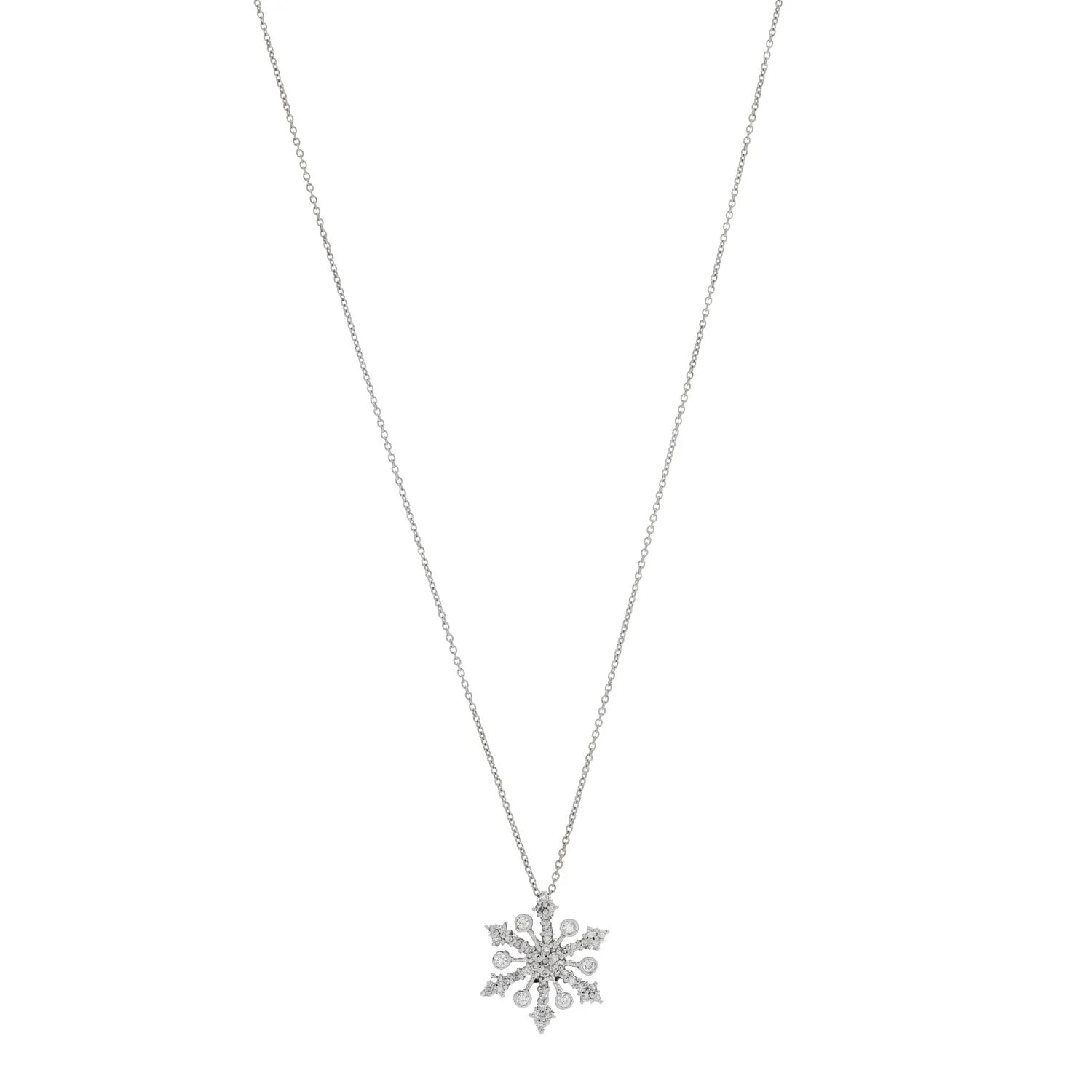 Roberto Coin — 18K White Gold Snowflake — Jewelry — resale