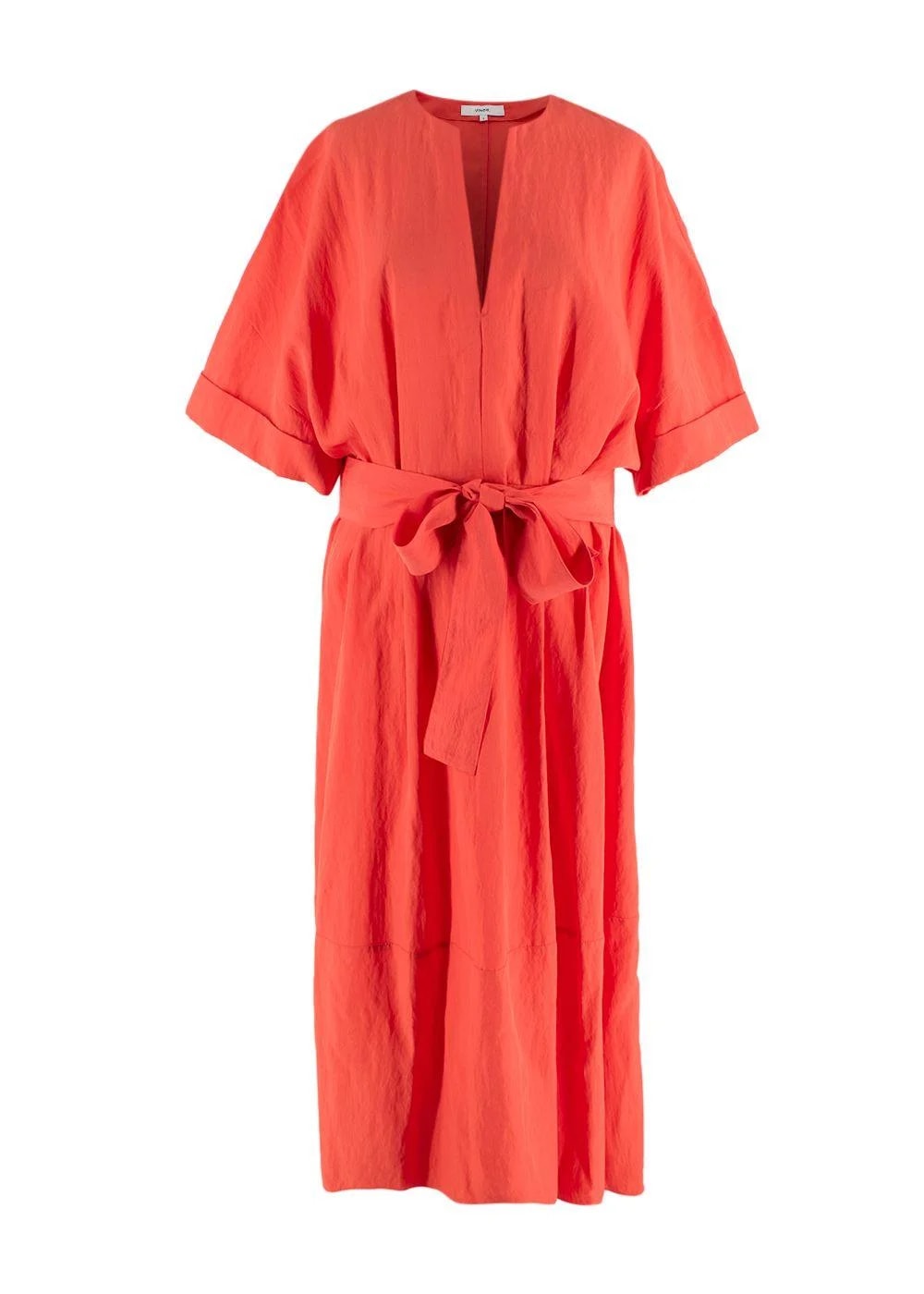 Vince — Vince Belted Midi Dress — Clothing — resale