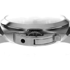 Panerai Luminor Marina 1950 PAM00732 44mm SS Black Dial Leather Strap Date #C168 2
