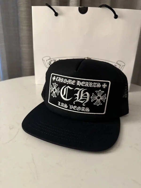 Chrome Hearts — Hearts Las Vegas Trucker Hat — Clothing — resale