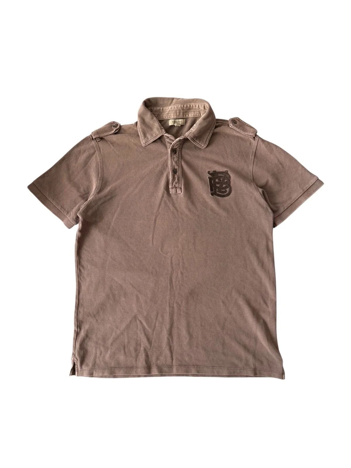 Burberry — Burberry Military Polo T-Shirt — streetwear — resale