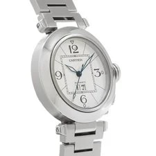 Cartier Pasha C W31055M7 ( 2475) 35mm Stainless Steel White #WW4869 3