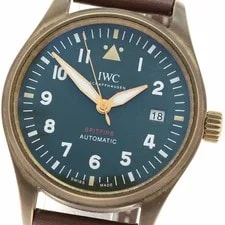 IWC — IWC Schaffhausen IW326802 Spitfire Date Automatic Green Dial Bronze — Watch — resale