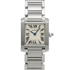 Cartier — Cartier Tank Francaise SM W51008Q3 Silver 742649 — Watch — resale