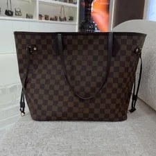 Louis Vuitton Neverfull Mm Checkered With Trim #Mynh 4
