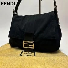 Fendi — Fendi Cotton Mamma Baguette No Stickiness — Handbag — resale