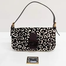 Fendi Baguette Jaguar Print Pony Hair 4
