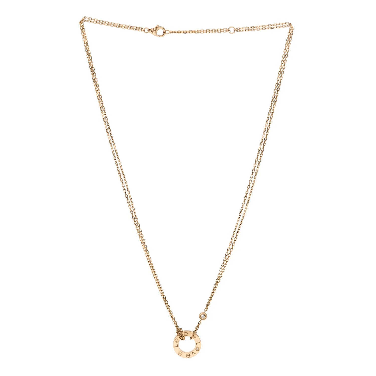 18K Yellow Gold 2 Love 3