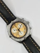 Breitling — Breitling Chronomat A53011 Analog Quartz Champagne Dial — Watch — resale