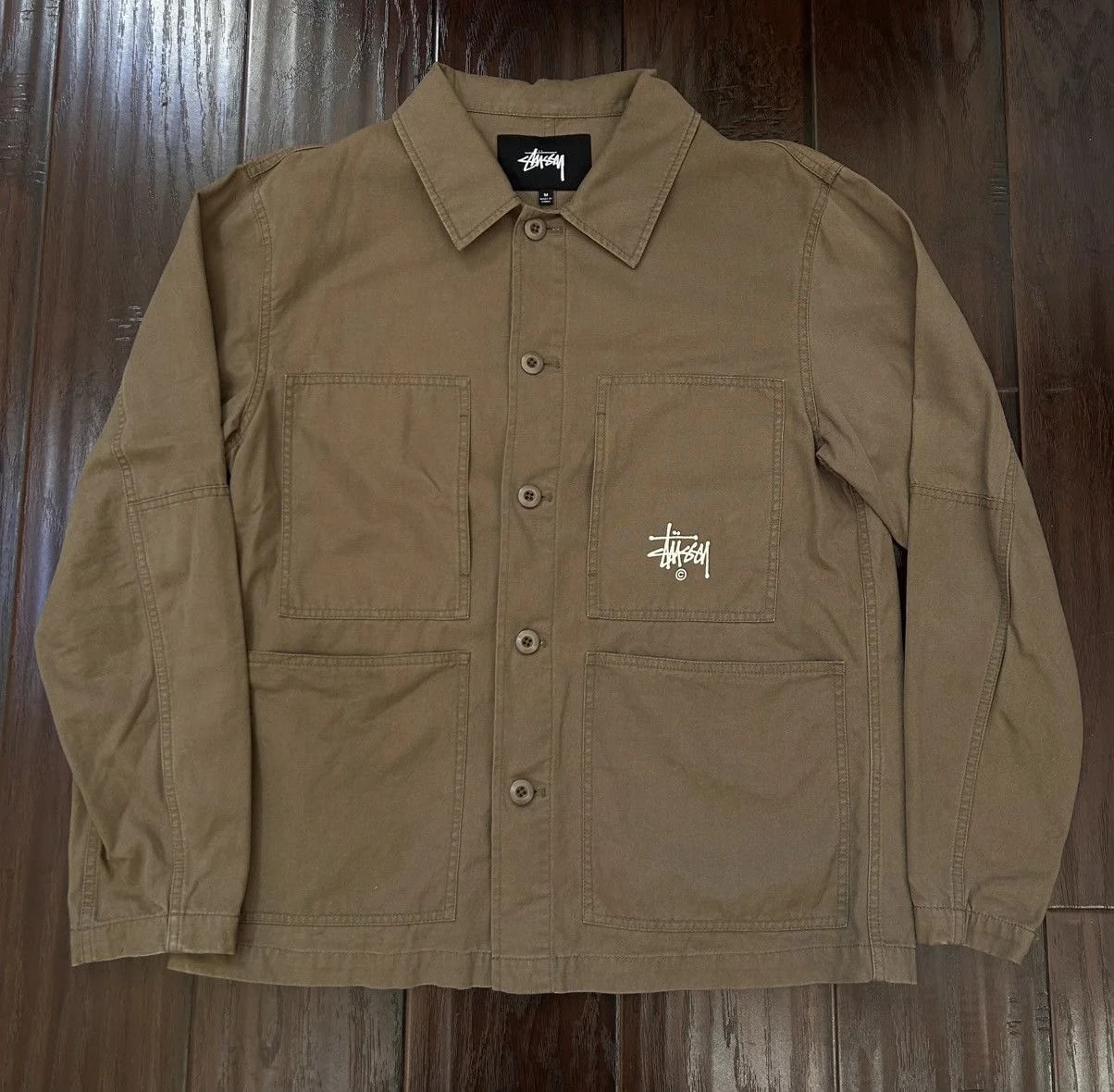Stussy — Stussy Overshirt Button Up — streetwear — resale