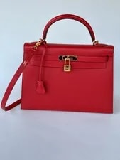 Hermes Kelly 32 Cm Sellier With Hardware Cassac 2