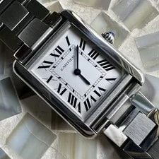 Cartier Tank Solo Small 24mm, Quartz, and Papers. 3